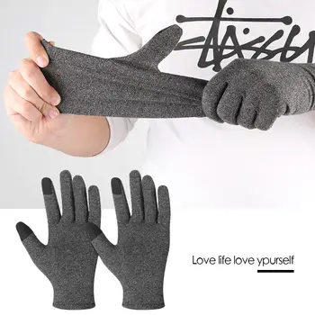 Sports Фитнес Облекчаване на болки в ставите Артрит ръкавици Колоездене ръкавици магнитна компресия ръкавици сензорен екран налягане ръкавици