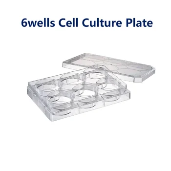 Watson Bio Lab клетъчна култура плоча 6wells 12wells 24wells 48wells стерилизирана употреба от 8 многоканален пипета автоматичен дозатор