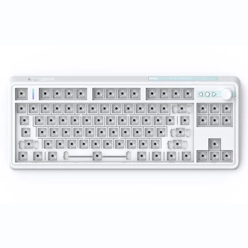 LS01 Персонализиран механичен комплект за клавиатура Hot Swappable BT Ultra-Slim кабелна клавиатура RGB Backlit Compact Backlit Keyboard