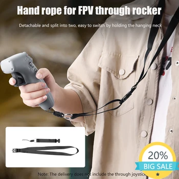 1PCS Rocker ремък врата каишка прашка ремък ръка каишка за DJI FPV комбо чрез джойстик