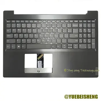 YUEBEISHENG Ново за Lenovo L340-15 L340-15IWL API Palmrest US клавиатура Горен капак, черен