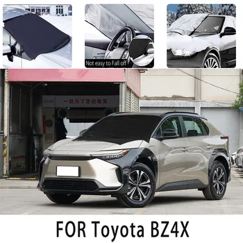 Carsnow покритие предно покритие за Toyota BZ4X защита от сняг топлоизолация сянка Слънцезащитен вятър Аксесоари за кола за предотвратяване на замръзване