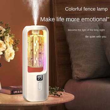 дифузьор аромат етерично масло ароматерапия машина времето освежител за въздух колоритен светлина хол спалня тоалетна трайни
