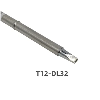 T12-DL32 Заваръчни инструменти накрайници за спойка за FX952/951/9501/907 Дръжка LED&OLED станция за запояване отлично качество