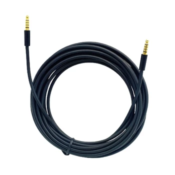 Издръжлив кабел за слушалки от 3,5 мм до 3,5 мм за високоговорители и система Подобрете звука си, подходящ за слушалки и високоговорители