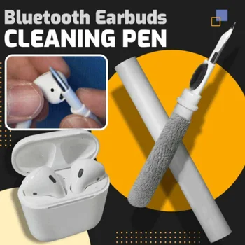 Bluetooth слушалки Инструмент за почистване на Airpods Pro 3 2 1 Трайни слушалки Калъф за почистване на комплект Чиста четка писалка за Xiaomi Airdots 3Pro