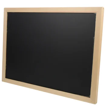 1 Комплект дървена дъска за съобщения Memo Board Blackboard Desktop Board за сватбен билборд