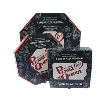 Персонализиран продуктПерсонализирана печатна опаковка Кутия за пица с лого, кутия за пица