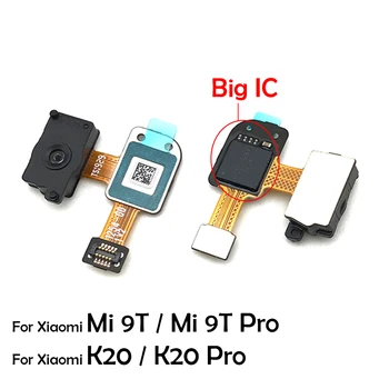 Home бутон пръстов отпечатък Flex кабел за Xiaomi Mi 9T Pro меню Сензор за разпознаване на ключове за връщане Flex кабел за ремонт на Redmi K20 Pro