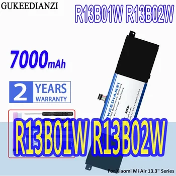  Батерия с висок капацитет GUKEEDIANZI R13B02W R13B01W 7000mAh за батерии от серията Xiaomi Mi Air 13.3