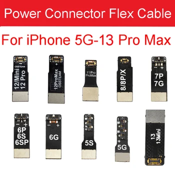Захранващ кабелен конектор за захранване на батерията Ключалка за iPhone 5G-12 Pro 13 Pro Max 13 Мини дънна платка Power Link терминал клип