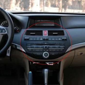 Централен контролен панел Въздушен изход CD плейър рамка аксесоари за Honda Accord 2009-2012
