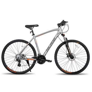 JOYKIE HILAND заключване окачване вилка 700c 24 скорост алуминиева сплав планински град хибриден велосипед за мъже
