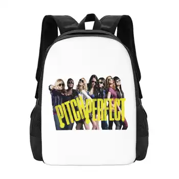 Pitch Perfect Teen Колеж Студент Backpack Модел Дизайн Чанти Pitch Perfect Anna Kendrick Brittany Snow Hana Mae Lee Alexis