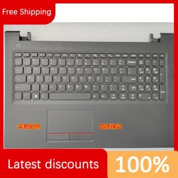 за Lenovo Zhaoyang E52-80 V510-15 E42-80 чисто нов C-черупка с пръстов отпечатък клавиатура