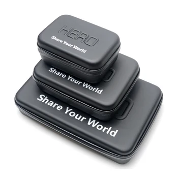 Чанта за съхранение за GoPro Hero11 10 9 8 7 6 5 Удароустойчив водоустойчив калъф за носене Твърда кутия за Xiaomi Yi 4K SJCAM SJ4000 SJ6 камера
