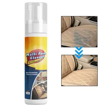 Foam Cleaner Spray Многофункционален анти-стареене Почистващи инструменти Интериор на автомобил Начало Почистваща пяна за интериор на автомобил Кожа чиста