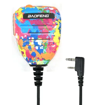 Baofeng микрофон за високоговорител за UV10R 5RH X100 UV82 F9HP UV18L високоговорител микрофон слушалки двупосочно радио ръчен високоговорител уоки токи