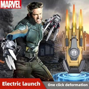 Marvel Heroes Електрически непрекъсната коса Wolverine нокът ръка може да започне деформация голям капацитет играчка балон топчета предавател