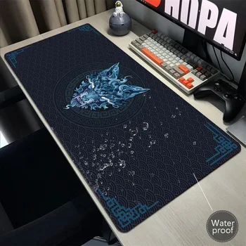 Oni Gaming Mouse Pad Computer XXL Soft Mousepad Game Large Mouse Mat Gamer Accessories Keyboard Pads Rubber Waterproof Desk Mat