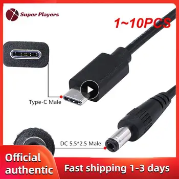 1 ~ 10PCS Тип C към DC Boost кабел DC 5V до 12V WiFi към Powerbank кабел конектор USB кабел Boost конвертор за Wifi рутер модем