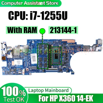 За HP X360 14-EK лаптоп дънна платка 213144-1 L85364-005 i7-1255U Дънна платка за преносими компютри