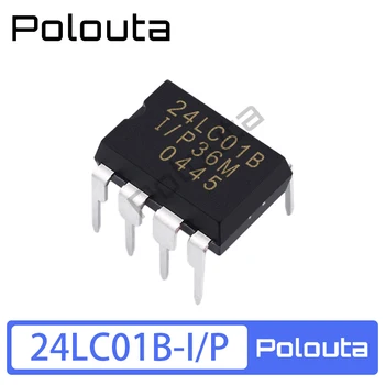 3Pcs polouta 24LC01B-I P 24LC01B P DIP8 чип памет