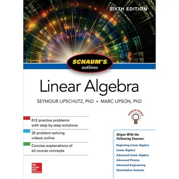Schaums Схема на линейната алгебра, ШЕСТО ИЗДАНИЕ