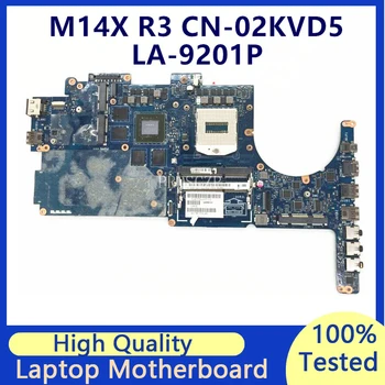 CN-02KVD5 02KVD5 2KVD5 дънна платка за DELL Alienware M14X R3 LA-9201P лаптоп Motherboar N14E-GE-A1 100% напълно тестван работи добре