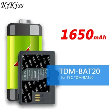 KiKiss батерия TDMBAT20 1650mAh за TSC TDM-BAT20 подмяна Bateria