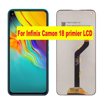 Мобилен телефон LCD екрани за Infinix Camon 18 primier дисплей сензорен панел екран дигитайзер събрание за Infinix Camon 18 primier