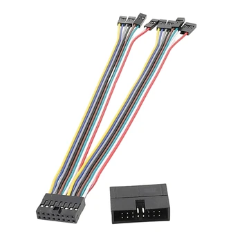 PC хост захранващ адаптер кабел за различни mainrboards 16Pin към 2Pin адаптер кабел