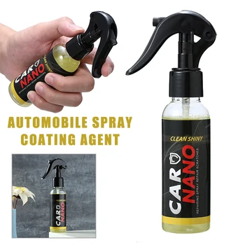Shine Armor Ceramic Fortify Quick Coat Car Wash Wax Coating Agent Spray 100ml Nano Paint Care Plating Spray Liquid