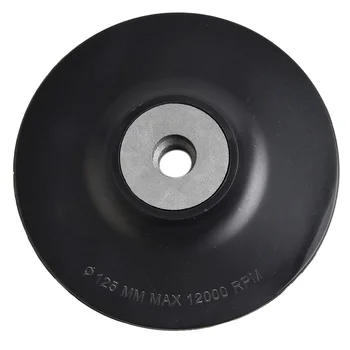 Гореща пластмаса 5-инчов 125mm ъглошлайф M14 обратно подложка полиране за влакна пясък диск шлифовъчни дискове абразиви за полски машина