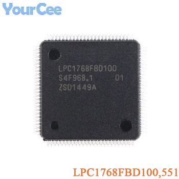 LPC1768FBD100,551 LPC1768 LPC1768FBD100 LQFP-100 ARM Cortex-M3 32-битов микроконтролер MCU чип