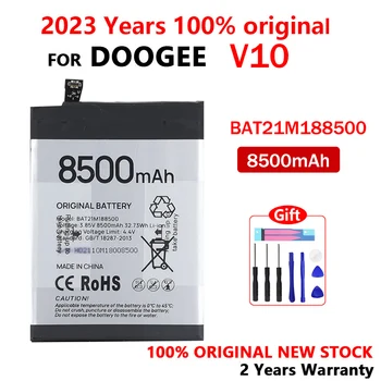 100% оригинален 8500mAh BAT21N188500 резервни части батерия за телефон Doogee V10 висококачествени батерии с безплатни инструменти