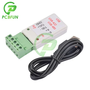 USB към 485/422 RS422 / RS485 сериен порт конвертор адаптер CH340T чип с LED индикатор с TVS защита от пренапрежение