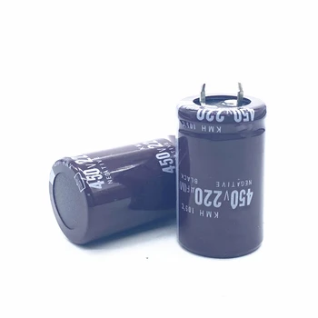 100% нов 10pcs/lot Електролитни кондензатори 450V 220UF 220UF 450V 25 * 40MM филтър кондензатор