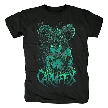 Мъжка тениска с къс ръкав Carnifex Rock Tee Дамски хип-хоп ризи