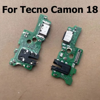 Ново USB зарядно Flex за Tecno Camon 18 USB зареждане док порт гнездо гнездо жак щепсел конектор такса борда flex кабел