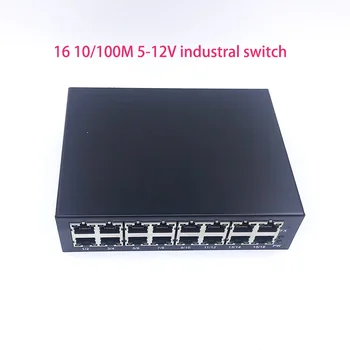 100M превключвател Неуправляван 16port 10/100M индустриален Ethernet комутационен модул Дънна платка Ethernet PCBA платка OEM портове за автоматично наблюдение