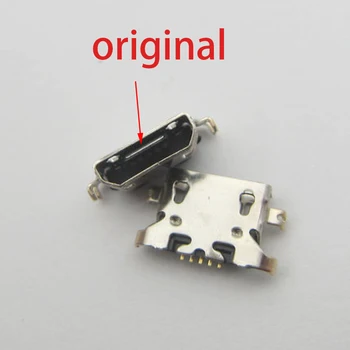100PCS микро мини USB гнездо за порт за зареждане Конектор за Lenovo A319 A536 A6000 A6000T A6010 Vibe A859 P2 P2C72