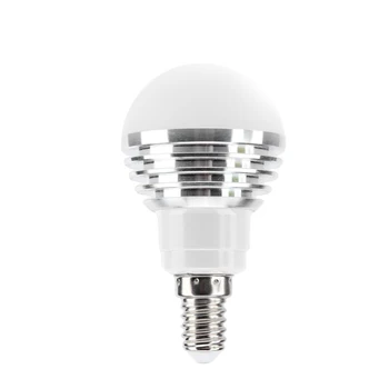 LED крушка RGB LED светлина 5W Smart LED лампа E14 Лампада димиране крушка прожектор колоритен Bombillas парти декор осветление