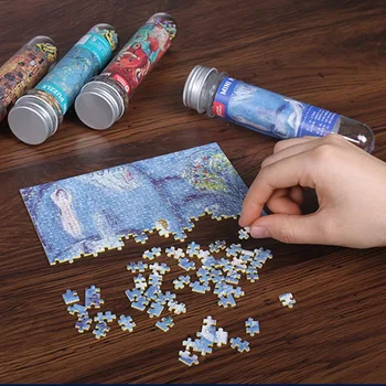 150 парчета мини епруветка пъзел живопис с маслени бои мозайката декомпресиране образователна играчка за възрастни деца творчески пъзел игра подарък