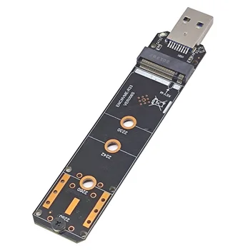 M.2 NVME SSD към USB3.2 GEN2 10Gbps адаптер M.2 NVME SSD адаптер за 2230 2242 2260 2280 NVME M.2 SSD RTL9210B