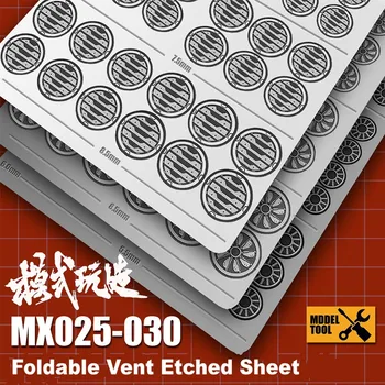 MSWZ MX025-MX030 сгъваем гравиран лист модел отдушник детайл ецване части модел вземане инструменти за военни модел DIY аксесоари