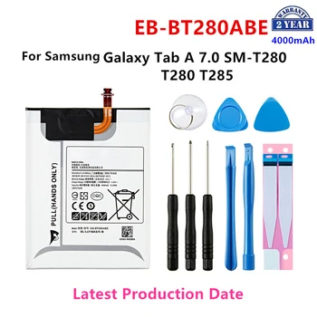 Чисто нов таблет EB-BT280ABE 4000mAh батерия за Samsung Galaxy Tab A 7.0 SM-T280 T280 T285 таблетка батерия + инструменти
