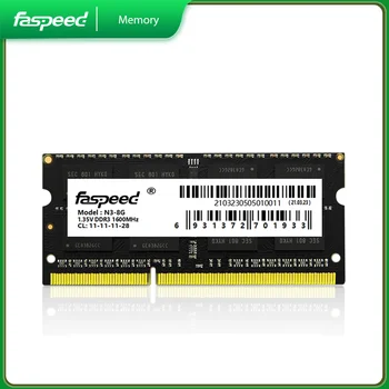 FASPEED 100% New Memoria Ram DDR3 8GB 1600MHz памет за преносими компютри DDR4 16GB 2666MHz 4GB двуканална висока производителност за лаптоп