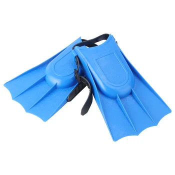 Детски регулируеми плавници Плавници Плуване Водолазни инструменти за обучение (синьо)