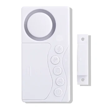 Задайте няколко пъти на закъснение с функцията за излизане на собственика за допълнителна сигурност с Door For Window Wireless Burglar Alarm